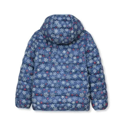 Girls FeatherFree Reversible Hooded Jacket