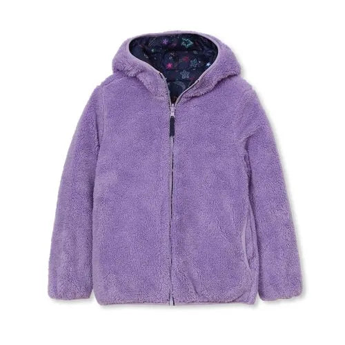 Girls FeatherFree Reversible Hooded Jacket
