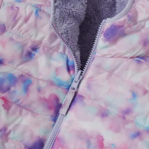 Girls FeatherFree Reversible Hooded Jacket