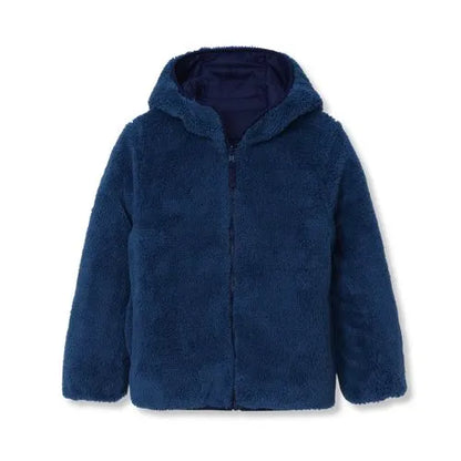 Boys FeatherFree Reversible Hooded Jacket