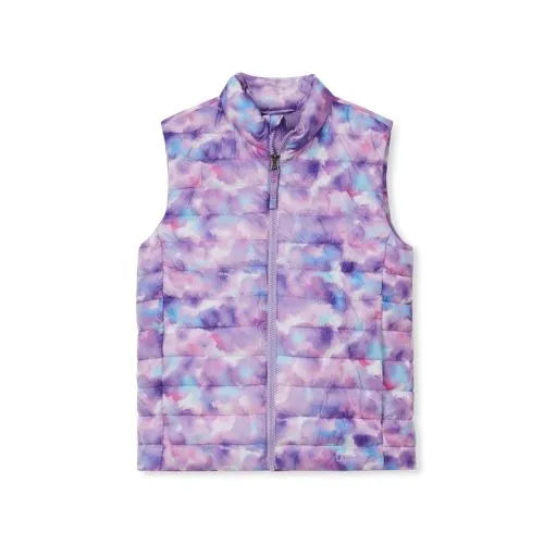 Kids FeatherFree Insulated Packable Printed Vest