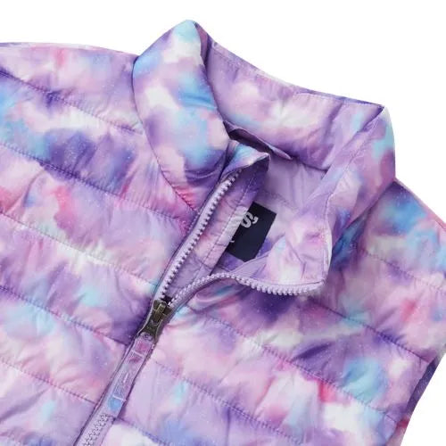 Kids FeatherFree Insulated Packable Printed Vest