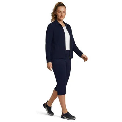 Women's Starfish Zip Front Collared Jacket