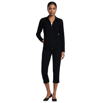 Women's Starfish Zip Front Collared Jacket