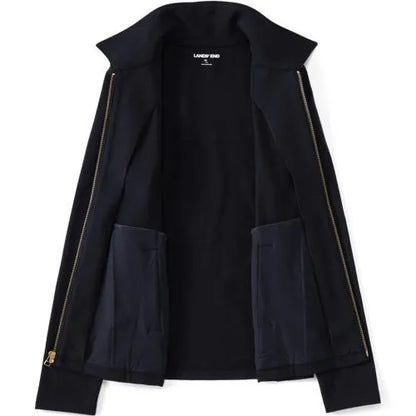 Women's Starfish Zip Front Collared Jacket