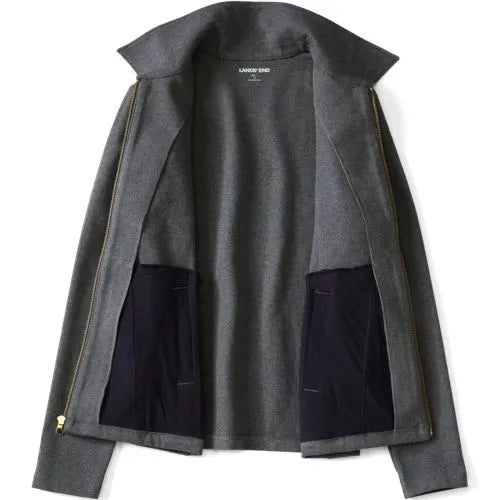 Women's Starfish Zip Front Collared Jacket