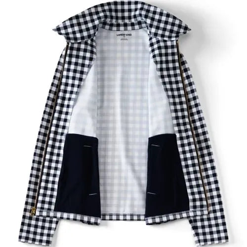 Women's Starfish Zip Front Collared Jacket