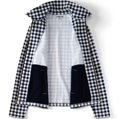 Women's Starfish Zip Front Collared Jacket