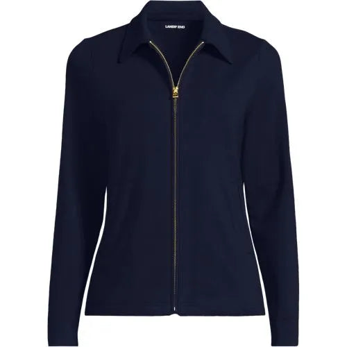 Women's Starfish Zip Front Collared Jacket