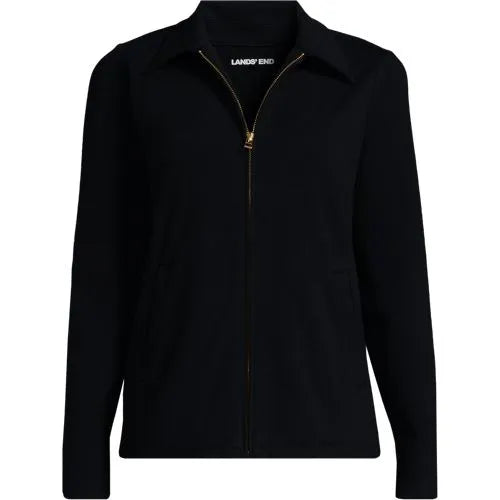 Women's Starfish Zip Front Collared Jacket