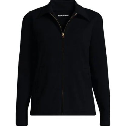 Women's Starfish Zip Front Collared Jacket