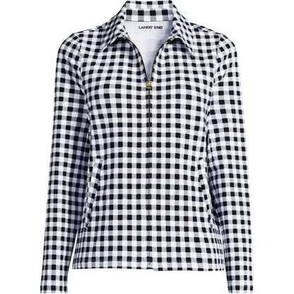 Women's Starfish Zip Front Collared Jacket