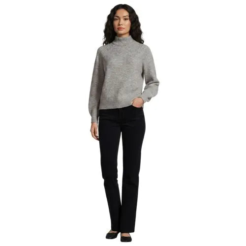 Women's Fine Wale Corduroy High Rise Straight Leg Pants