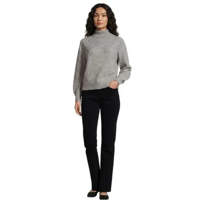 Women's Fine Wale Corduroy High Rise Straight Leg Pants
