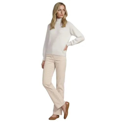 Women's Fine Wale Corduroy High Rise Straight Leg Pants