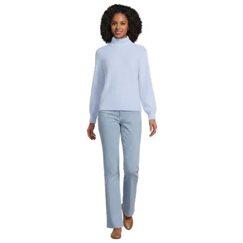 Women's Fine Wale Corduroy High Rise Straight Leg Pants