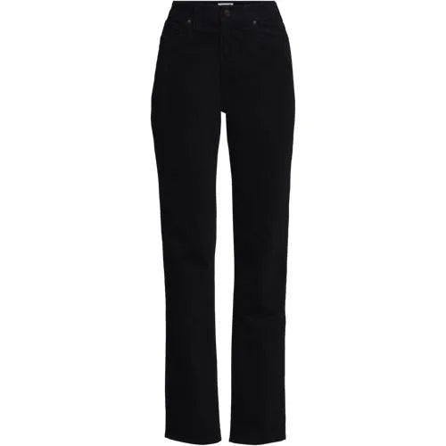 Women's Fine Wale Corduroy High Rise Straight Leg Pants