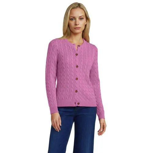Women's Drifter Cable Cardigan Sweater