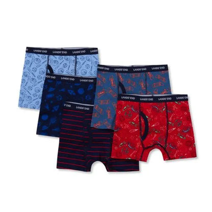 Boys Boxer Brief Underwear 5 Pack