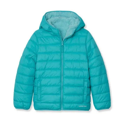 Girls FeatherFree Reversible Hooded Jacket