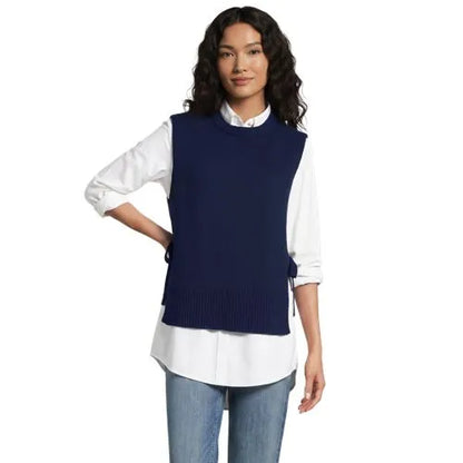 Women's Drifter Side Tie Vest Sweater