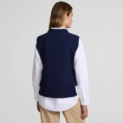 Women's Drifter Side Tie Vest Sweater