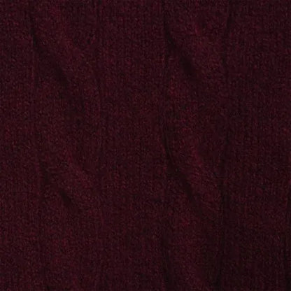 Men's Long Sleeve Cashtouch Cable Crewneck Sweater