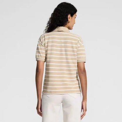 Women's Short Sleeve Pique Boxy Polo