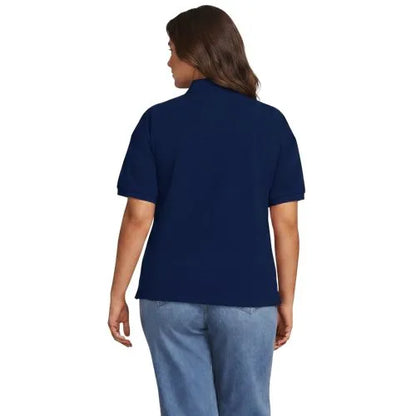 Women's Short Sleeve Pique Boxy Polo