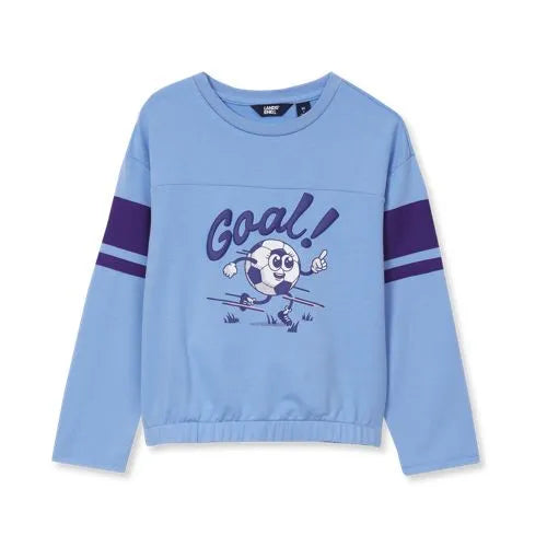 Girls Long Sleeve Varisty Top