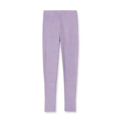 Girls Ribbed Knit Leggings