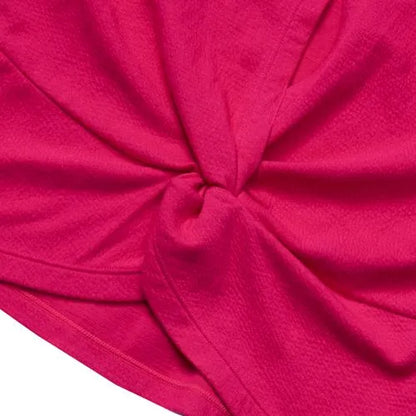 Girls Long Sleeve Twist Back Active Top