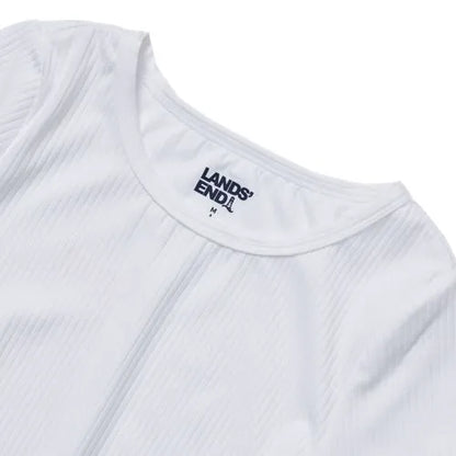 Girls Short Sleeve Active Ribbed Tee