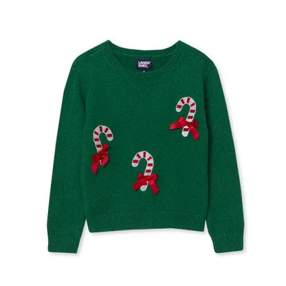Girls Embellished Sweater