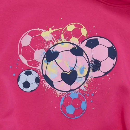 Girls Long Sleeve Bubble Active Hoodie