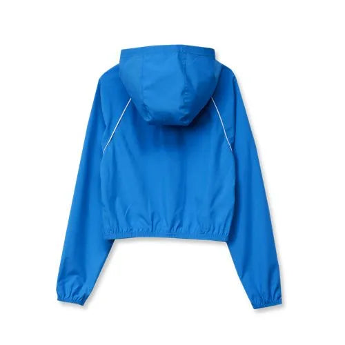 Girls Active Long Sleeve Hooded Track Jacket