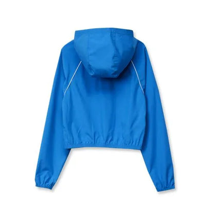 Girls Active Long Sleeve Hooded Track Jacket