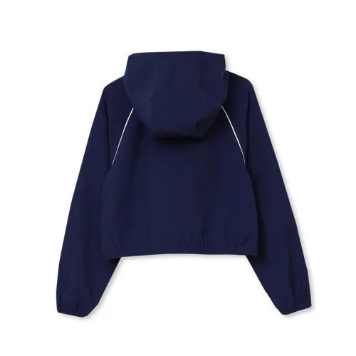 Girls Active Long Sleeve Hooded Track Jacket