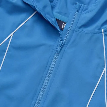 Girls Active Long Sleeve Hooded Track Jacket