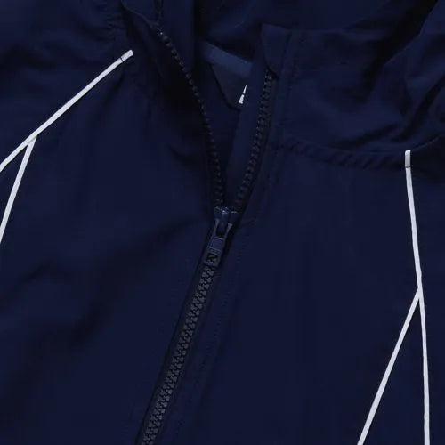 Girls Active Long Sleeve Hooded Track Jacket