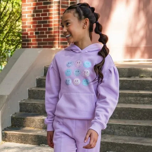 Girls Fleece Pullover Hoodie