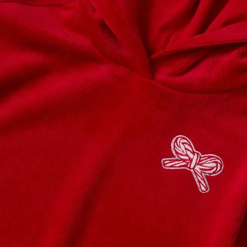 Girls Plush Pullover Hoodie