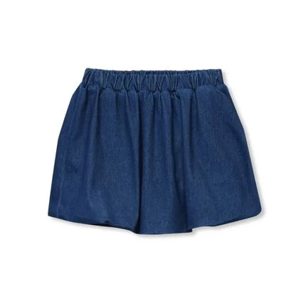 Girls Denim Bubble Skort