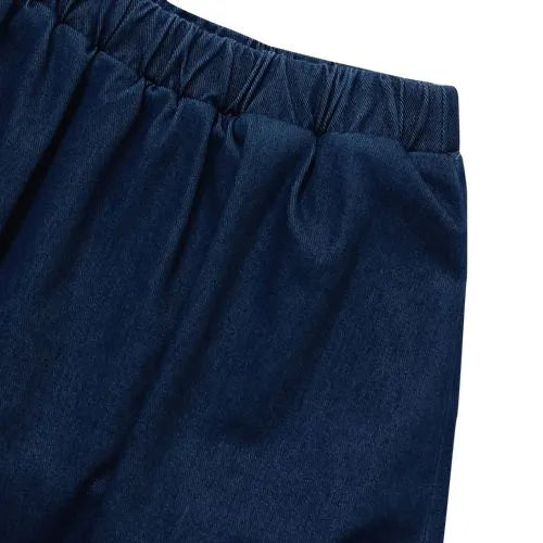 Girls Denim Bubble Skort