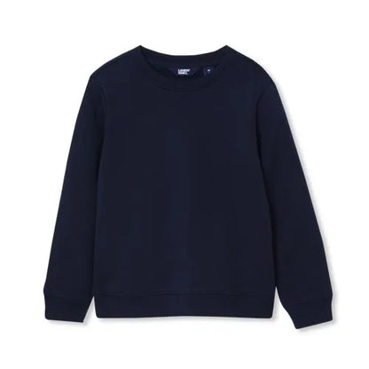 Kids Basic Fleece Crewneck Sweatshirt