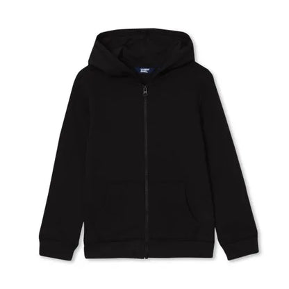 Kids Solid Fleece Zip Hoodie