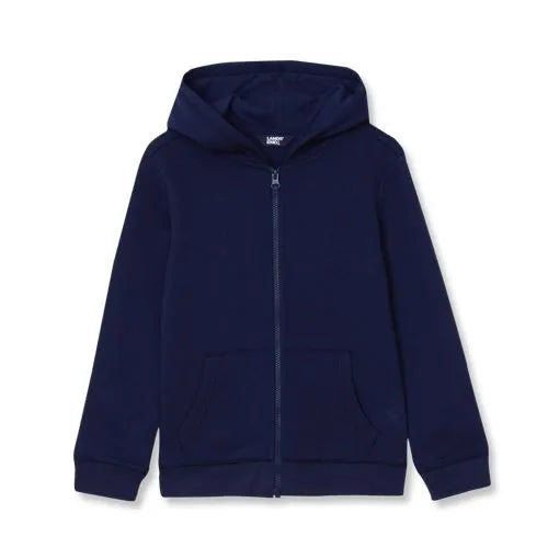 Kids Solid Fleece Zip Hoodie