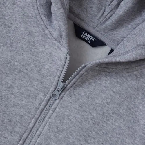 Kids Solid Fleece Zip Hoodie
