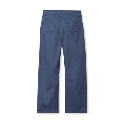 Girls Wide Leg Twill Pants