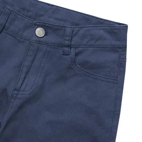 Girls Wide Leg Twill Pants